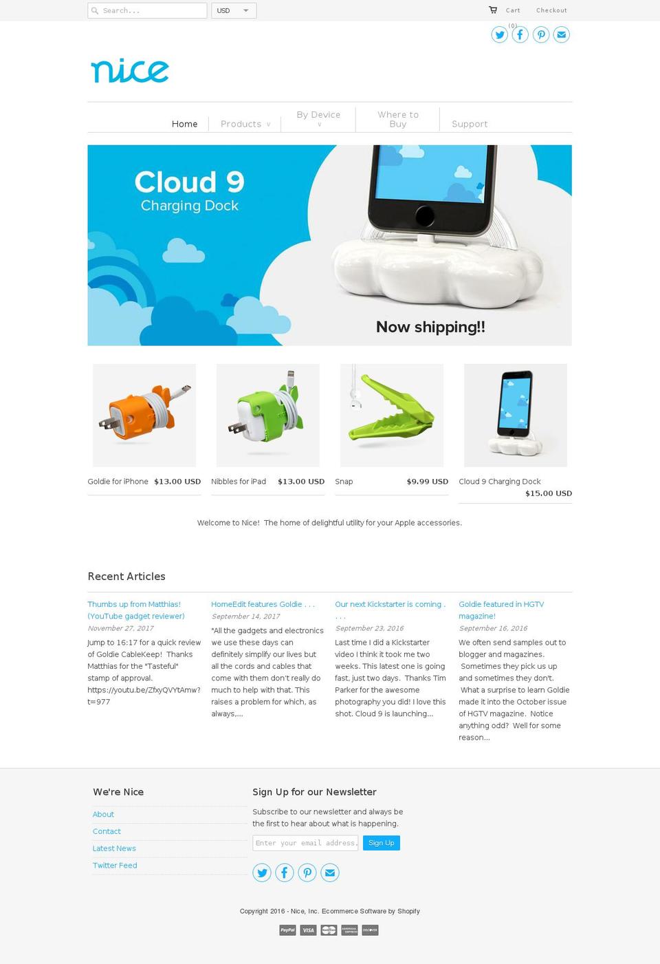cablekeeps.com — Shopify storefront screenshot