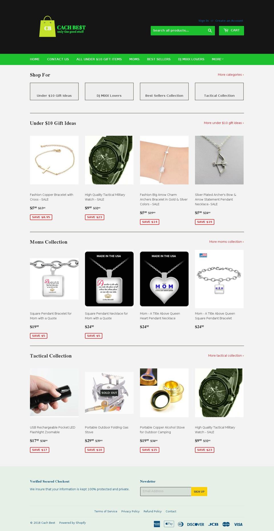 cachbest.com — Shopify storefront screenshot