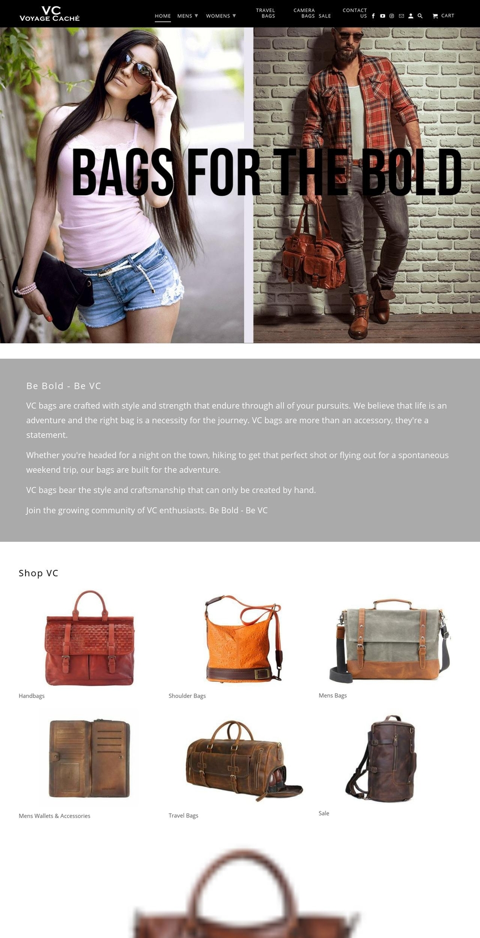 cachefaire.com — Shopify storefront screenshot