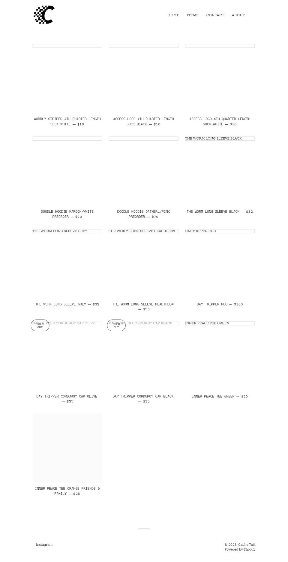 cachetalk.myshopify.com shopify website screenshot