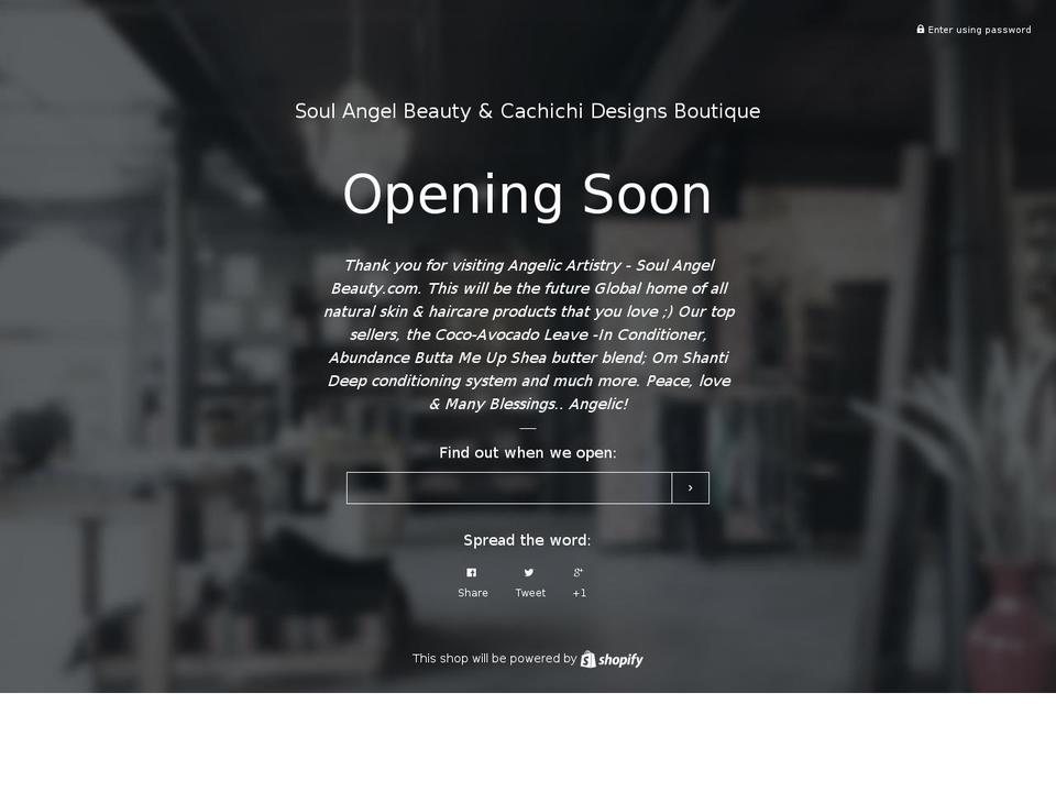 cachichidesigns.com shopify website screenshot