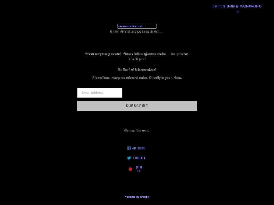 cacosmetics.net shopify website screenshot