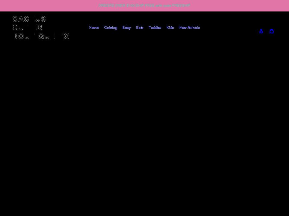 cactuscutiestx.com shopify website screenshot