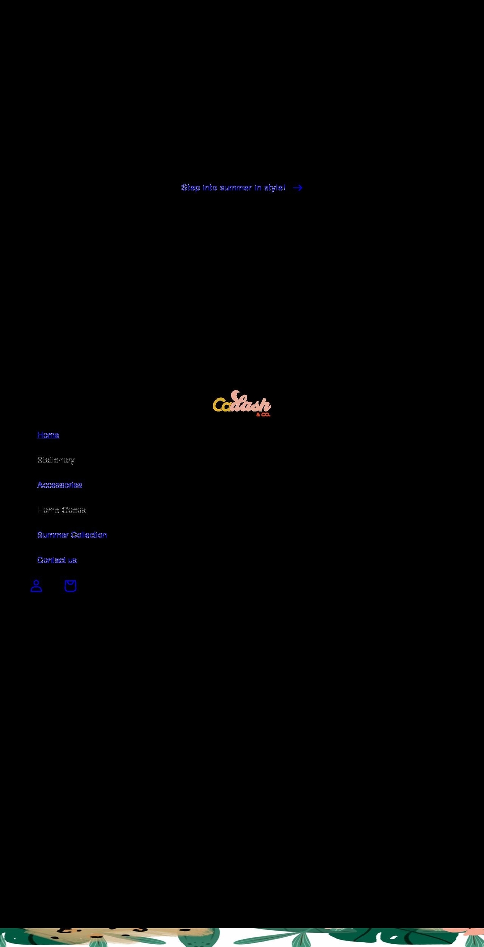 cadashco.com shopify website screenshot