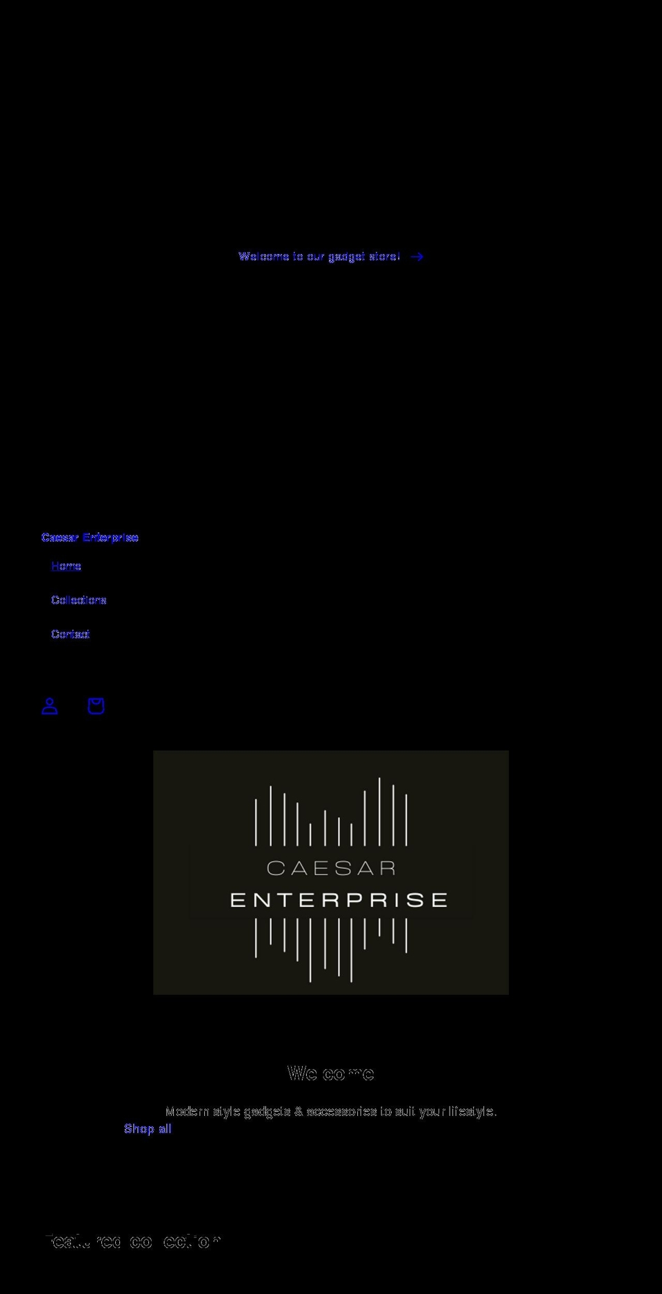 caesar-enterprise.com shopify website screenshot