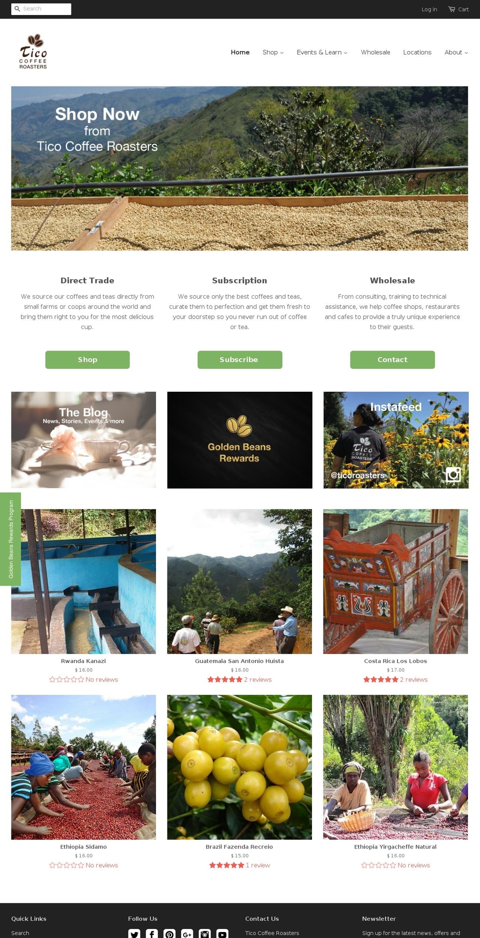 cafe-puravida.de shopify website screenshot