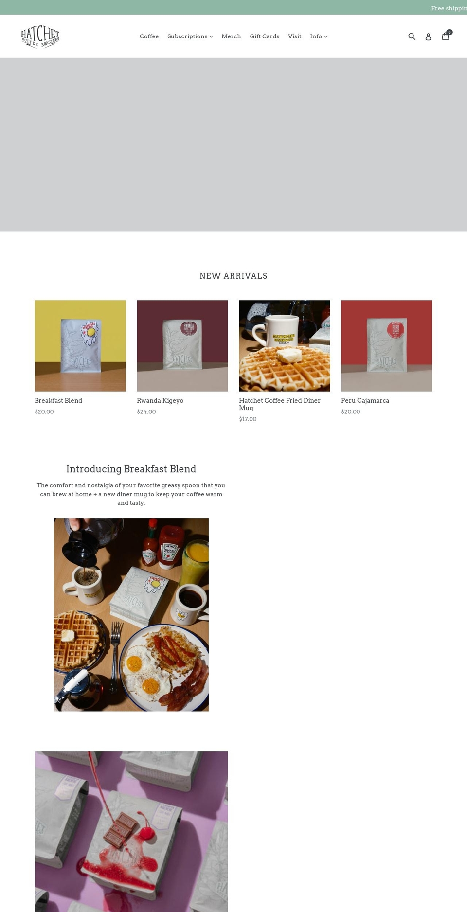 cafeelhacha.com — Shopify storefront screenshot