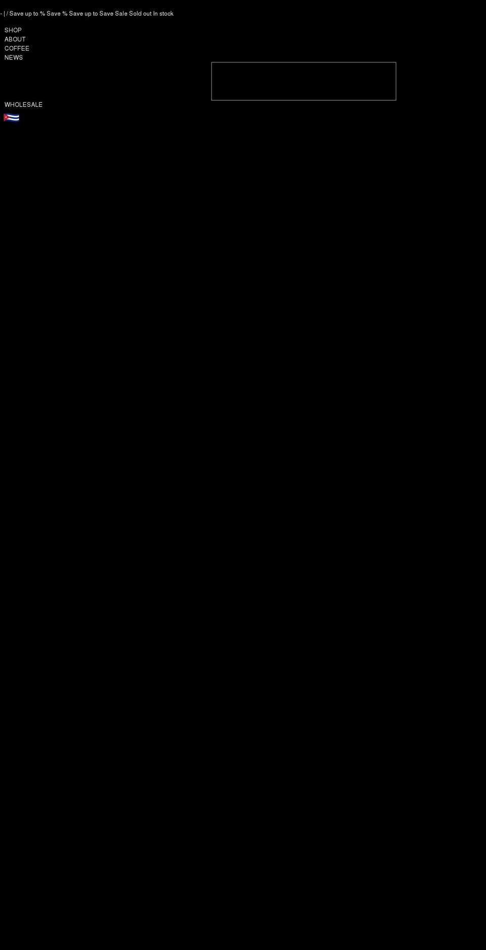 cafesdecuba.com shopify website screenshot