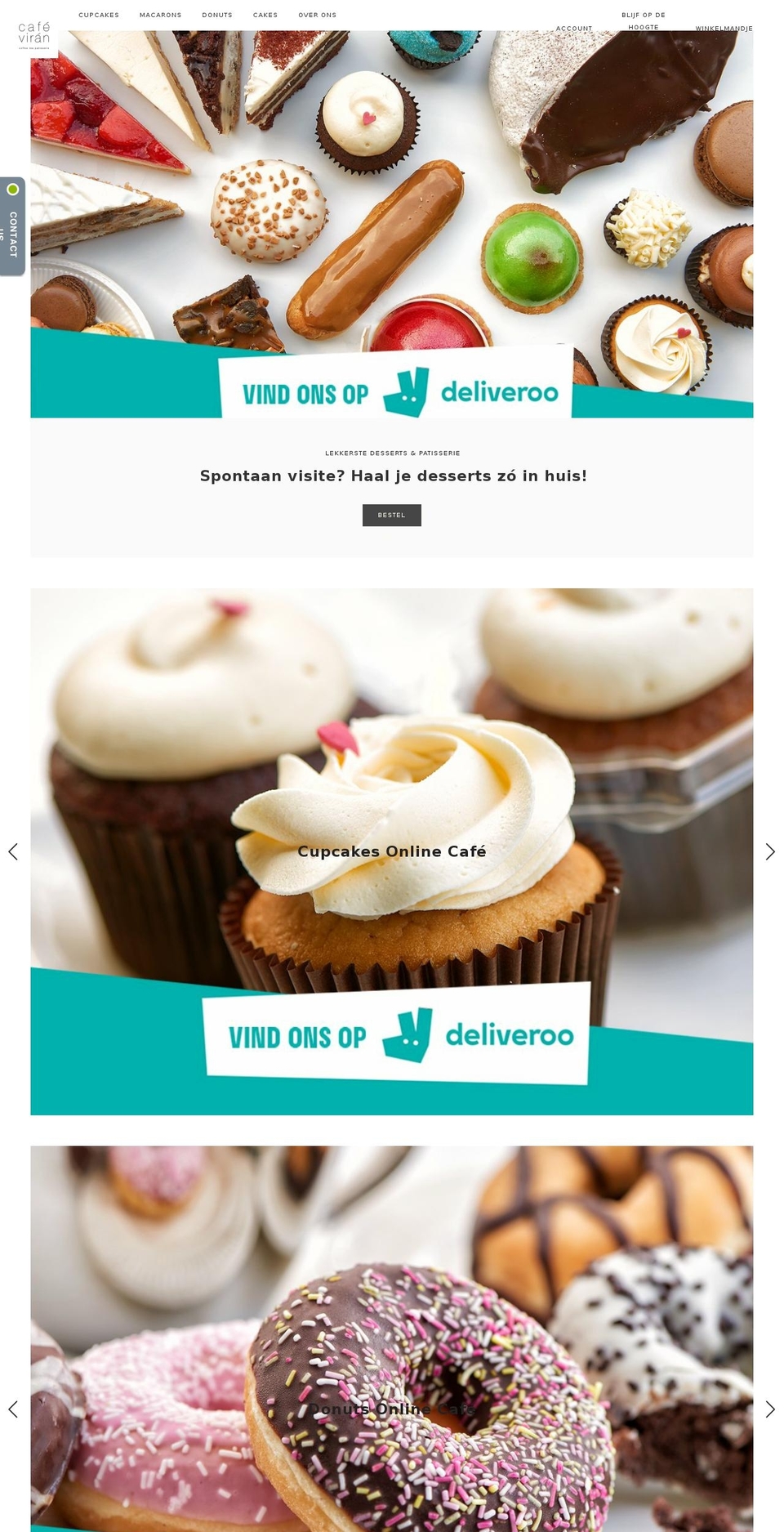 cafeviran.com shopify website screenshot