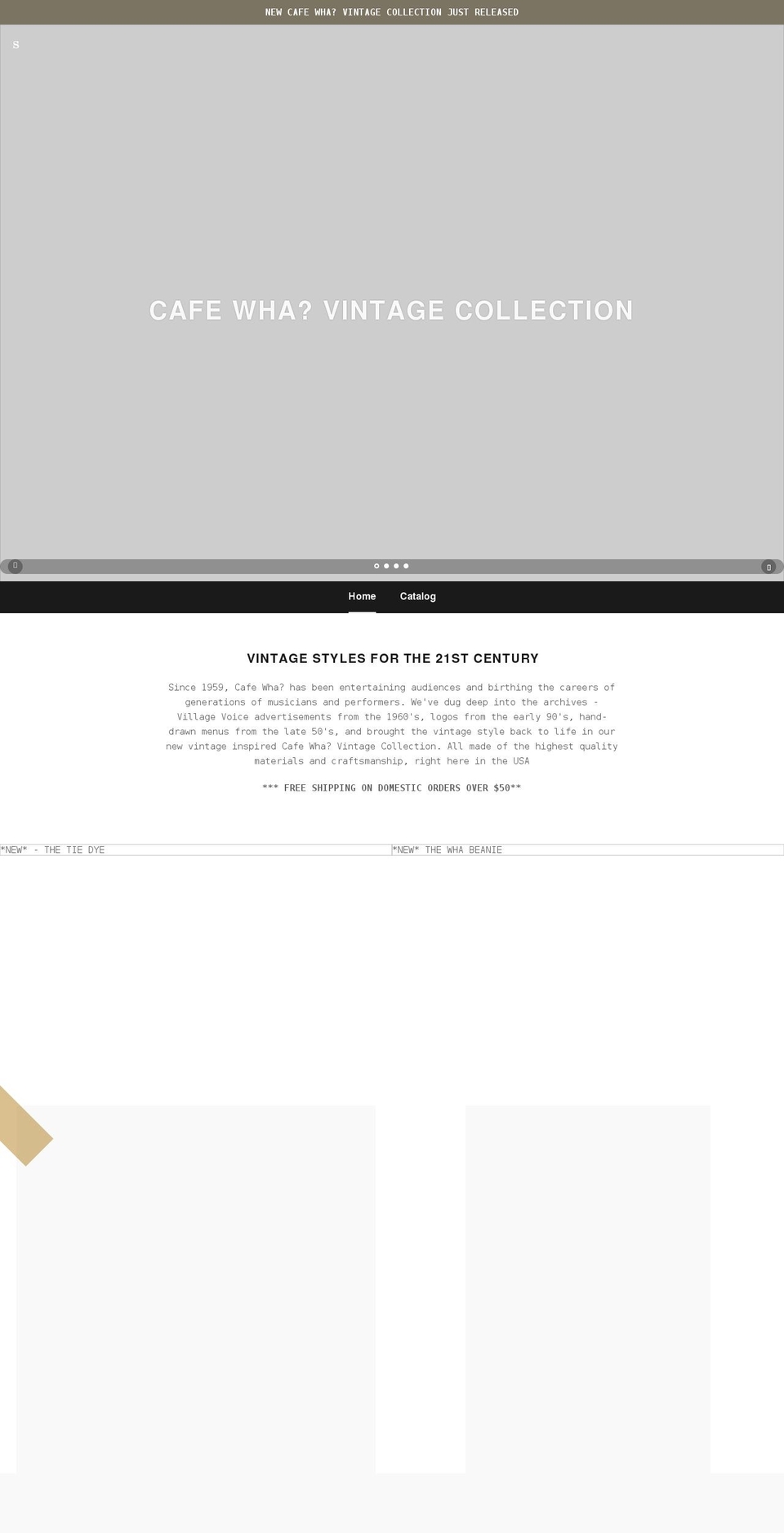 c Shopify theme site example cafewha.myshopify.com