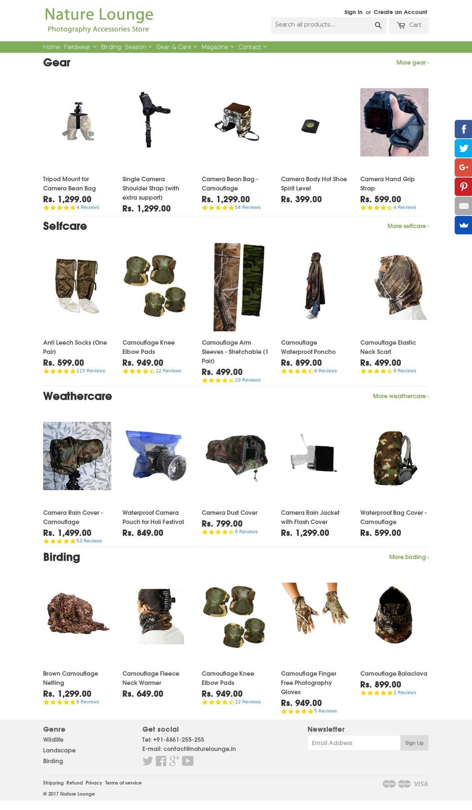 cafewildlife.com shopify website screenshot