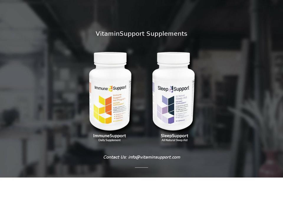 vitamin-support Shopify theme site example caffeinesupport.com