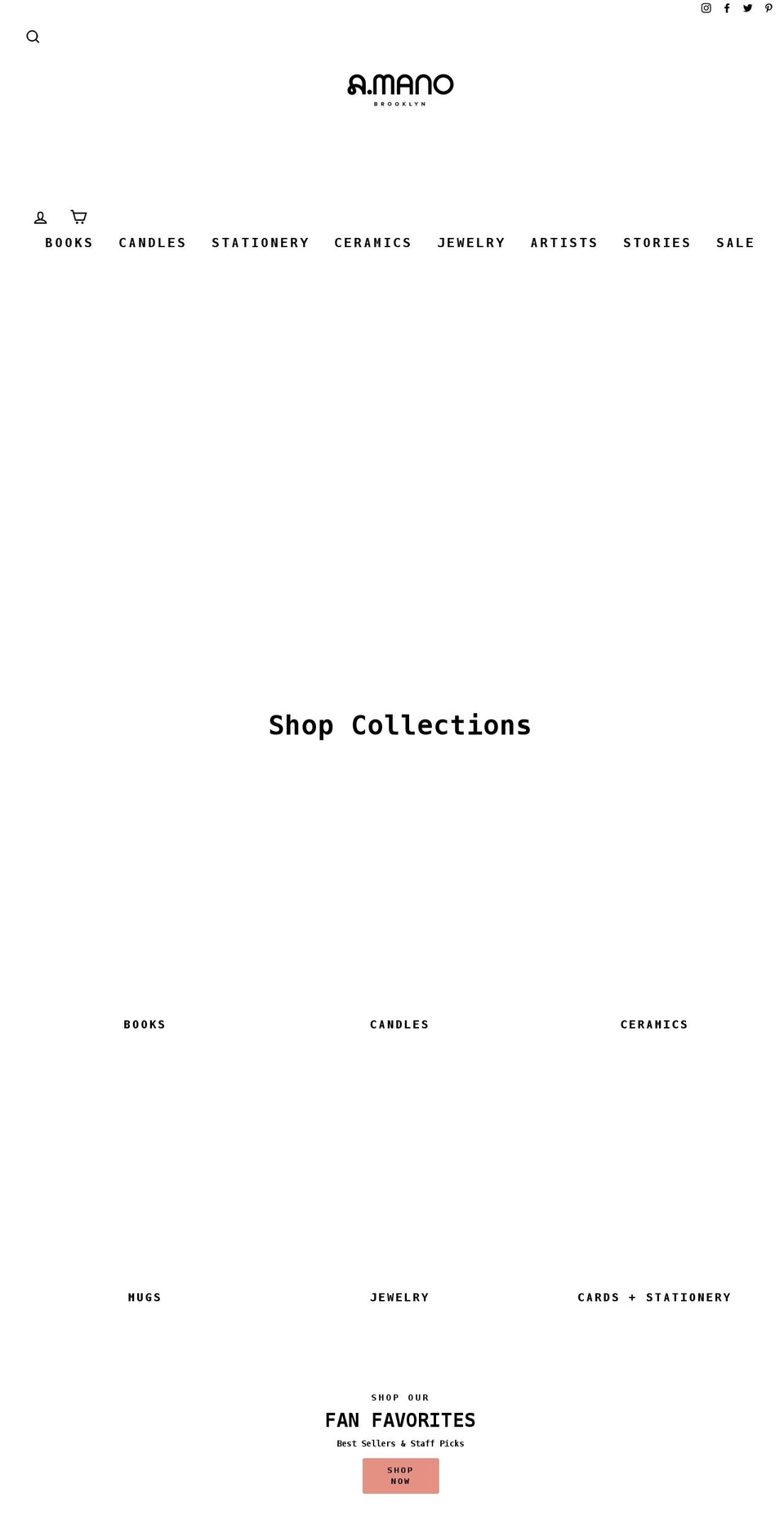 cainsloan.com shopify website screenshot