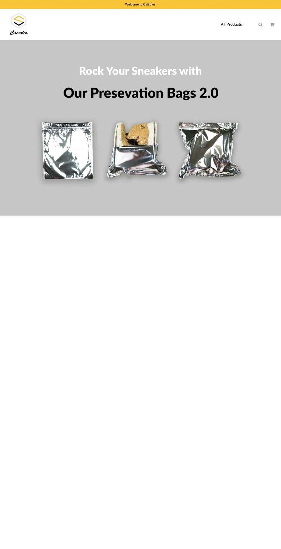 caisoles.com shopify website screenshot
