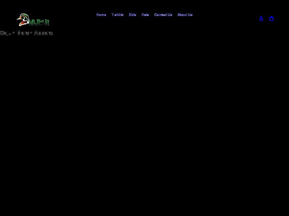 cajunmarsh.com shopify website screenshot