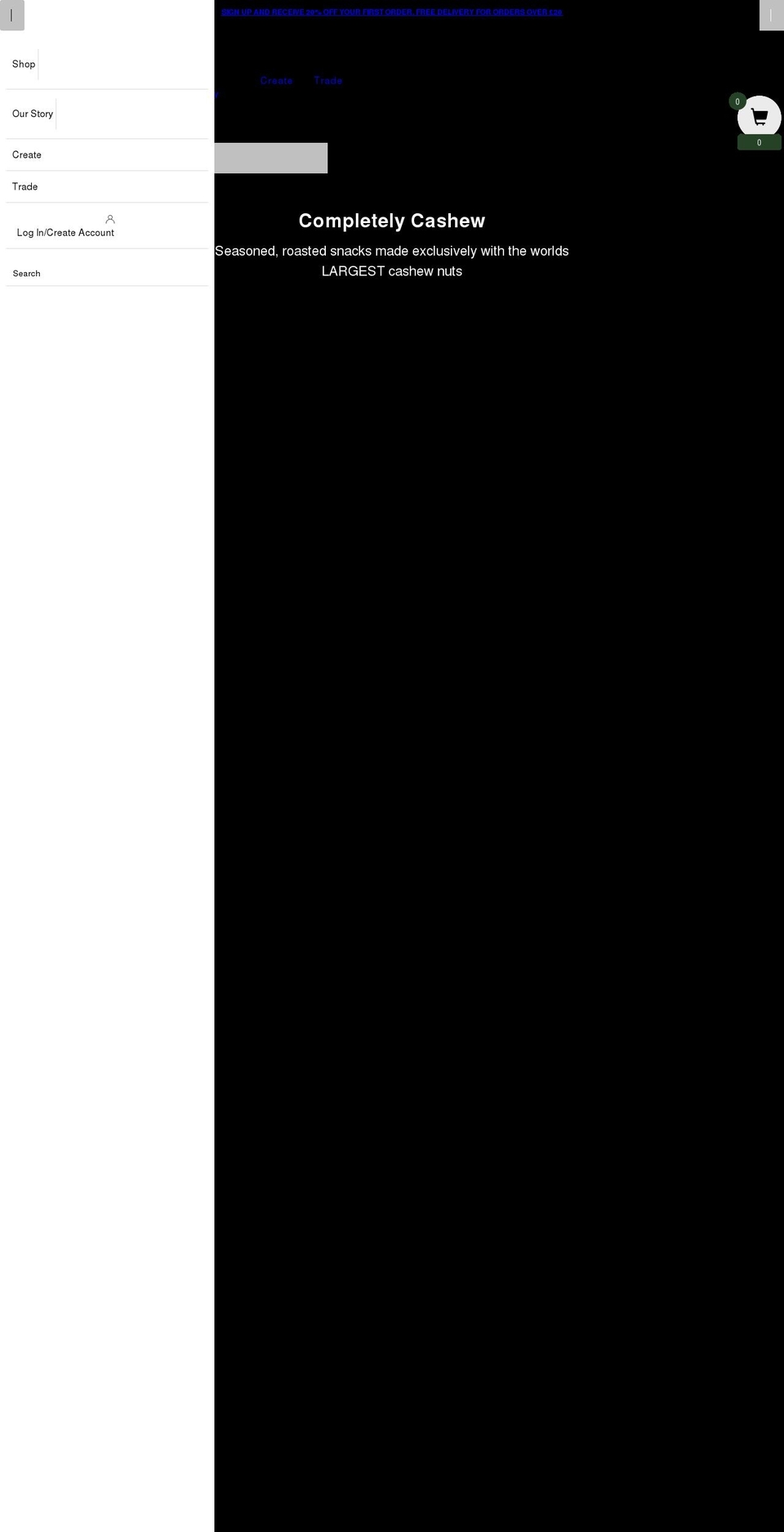 cajuu.co.uk shopify website screenshot