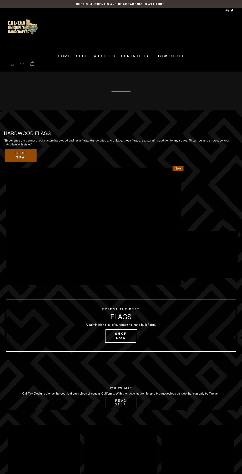 cal-texdesigns.com shopify website screenshot