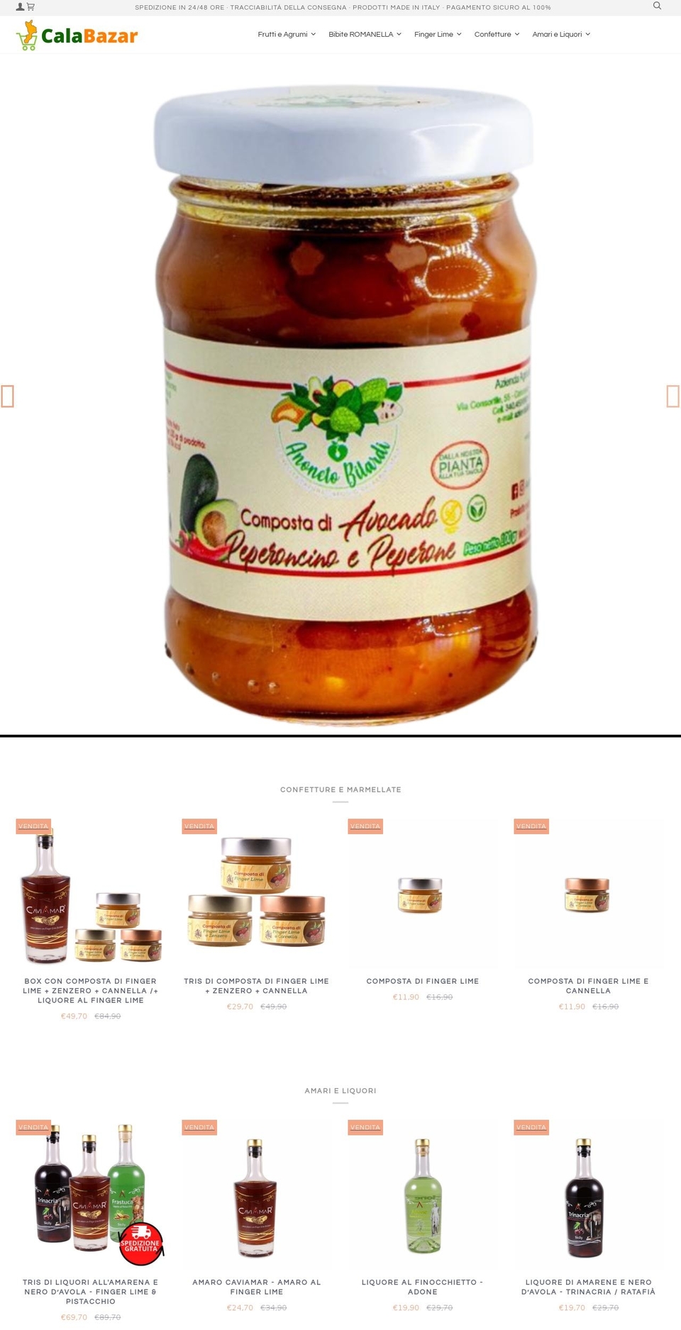 paris Shopify theme site example calabazar.com