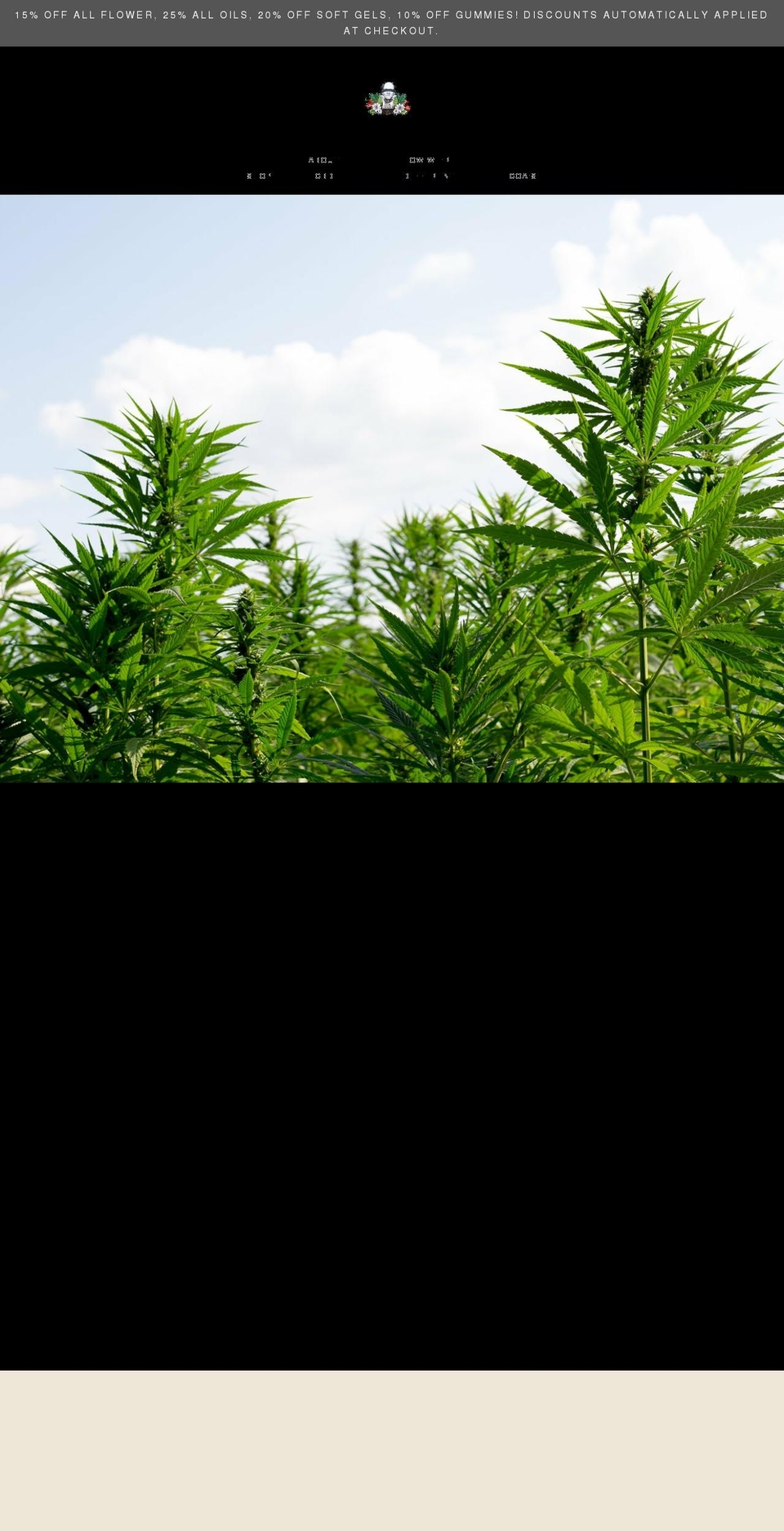 caldwellbotanicals.com shopify website screenshot