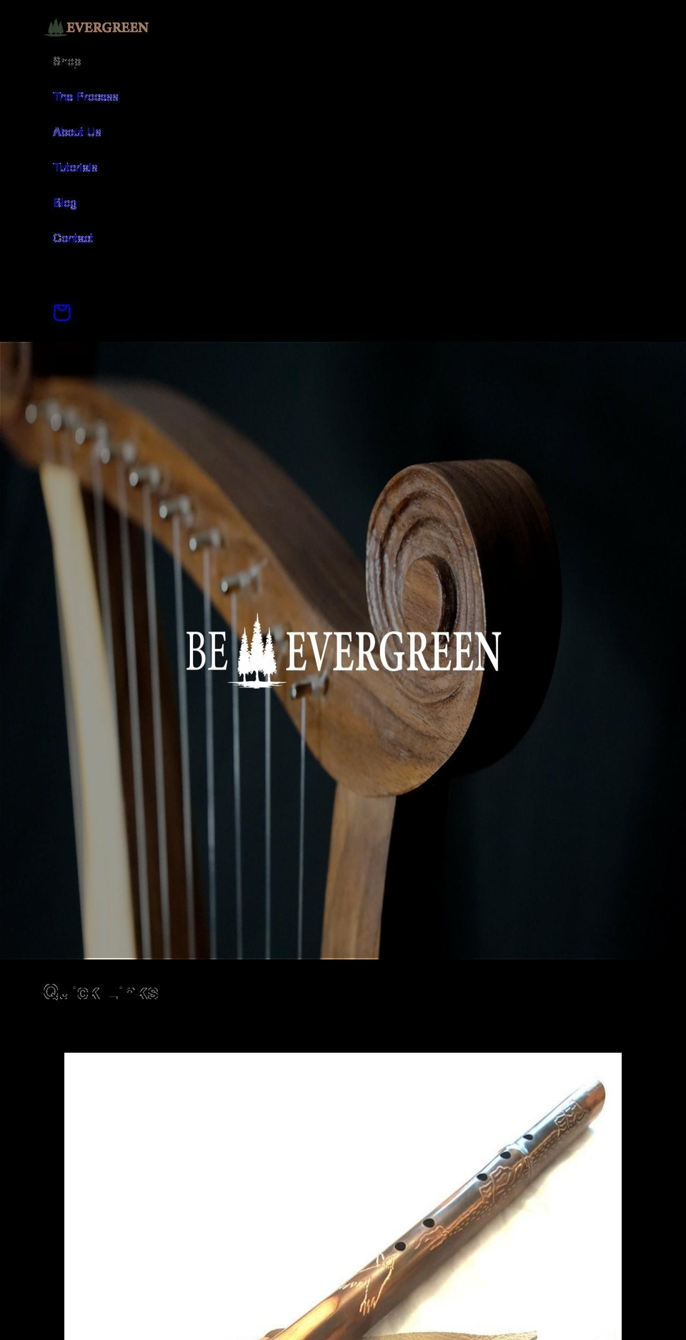 calebbyerly.org shopify website screenshot