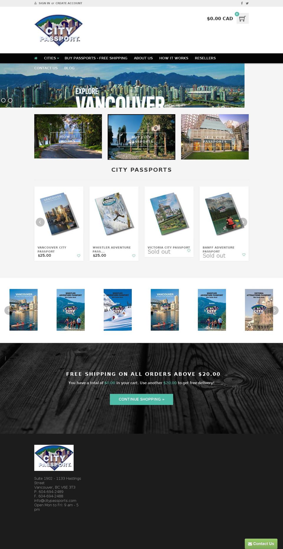 bright-theme-package Shopify theme site example calgarypassport.com