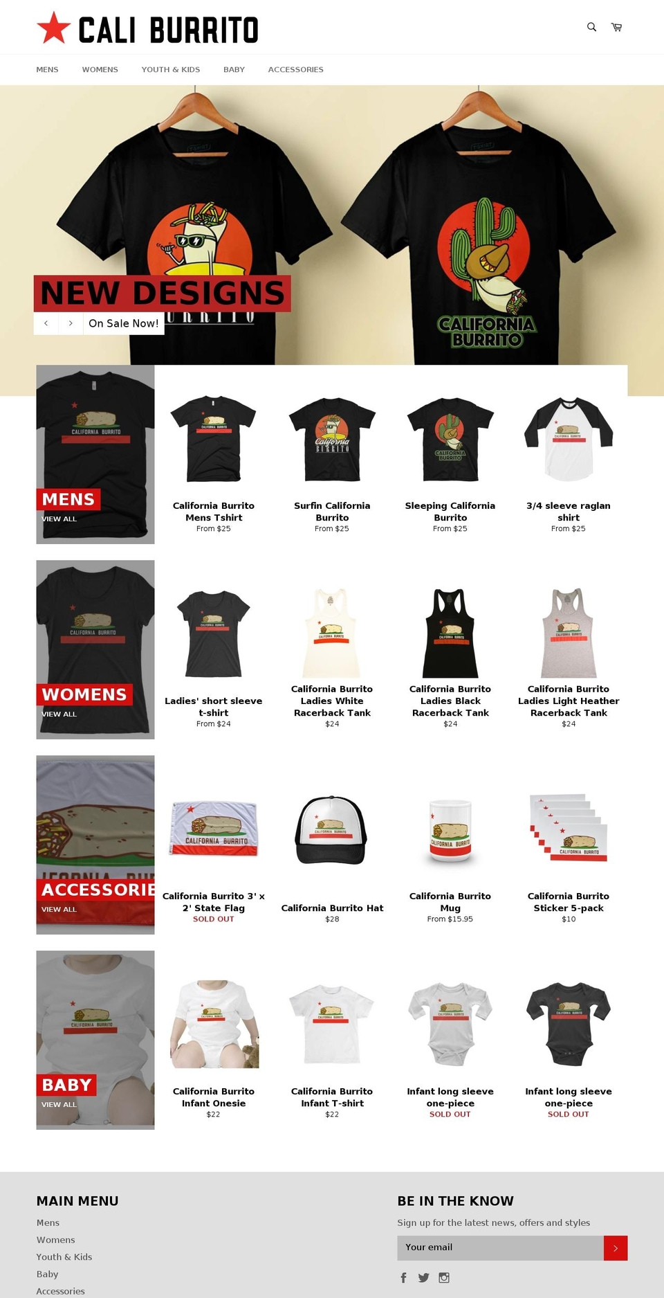 cali-burrito.com shopify website screenshot
