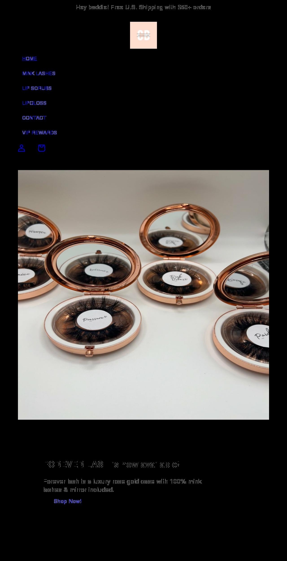 calibreezecollection.com shopify website screenshot