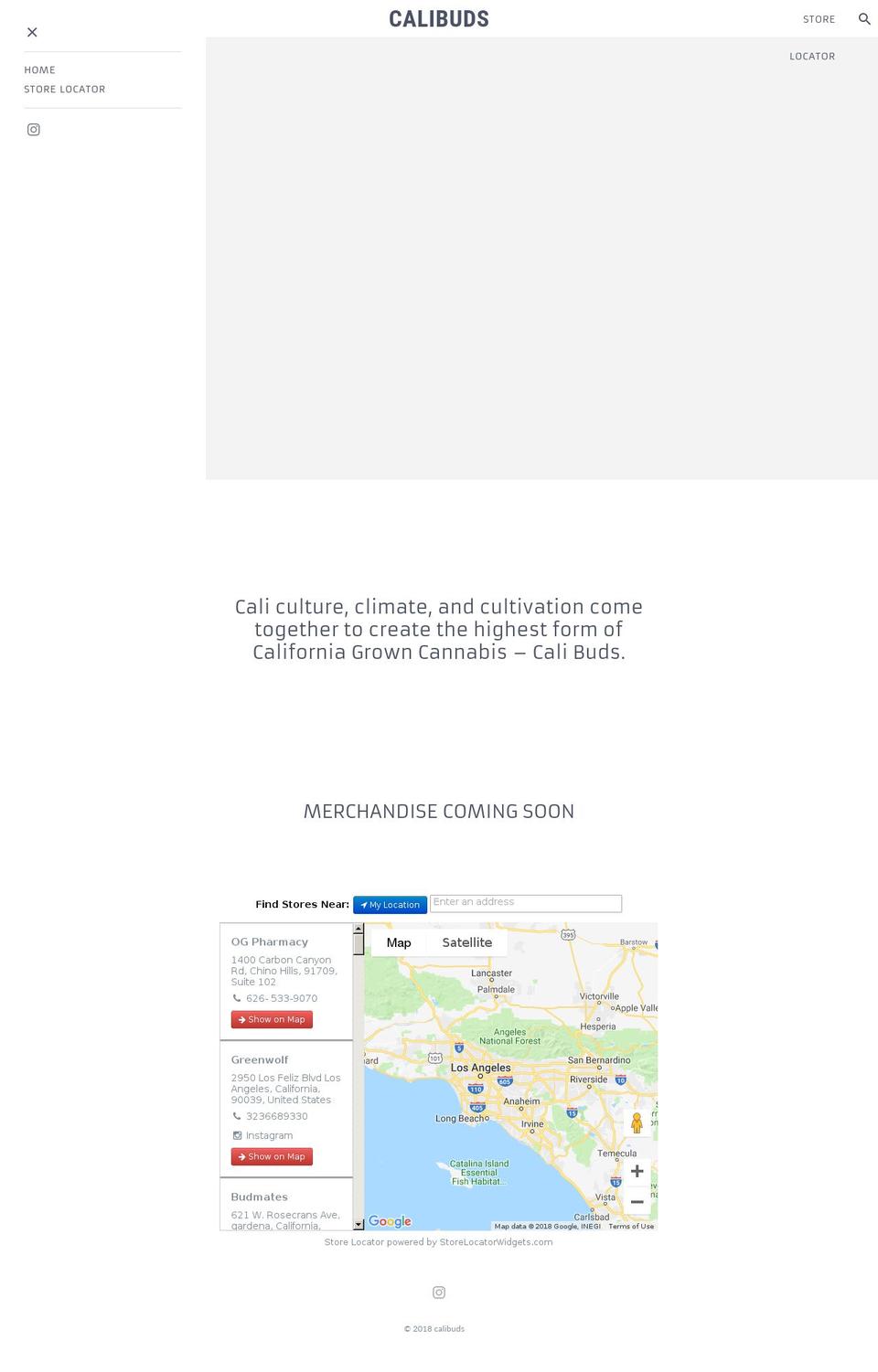 calibuds.com — Shopify storefront screenshot