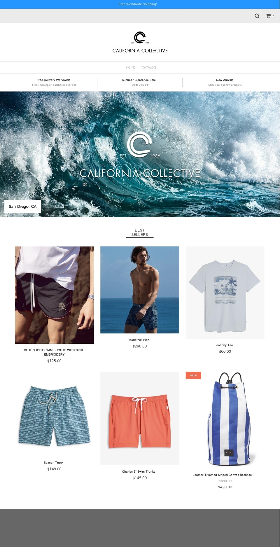 california-collective.com — Shopify storefront screenshot