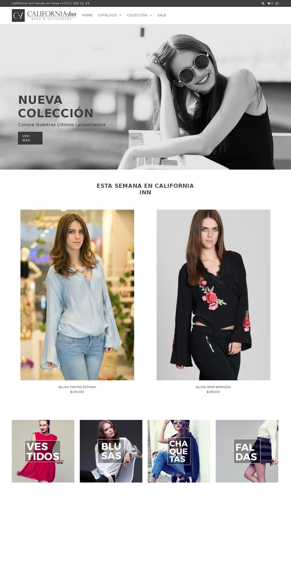 californiainn.co shopify website screenshot