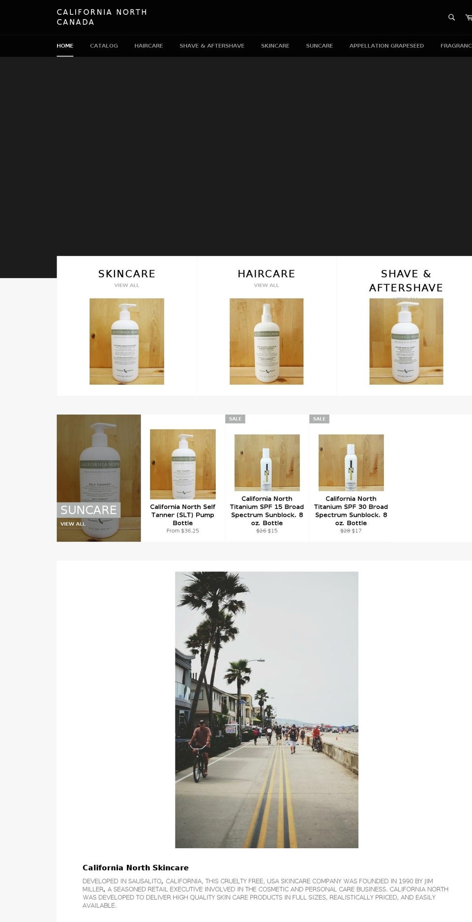 californianorth.ca shopify website screenshot