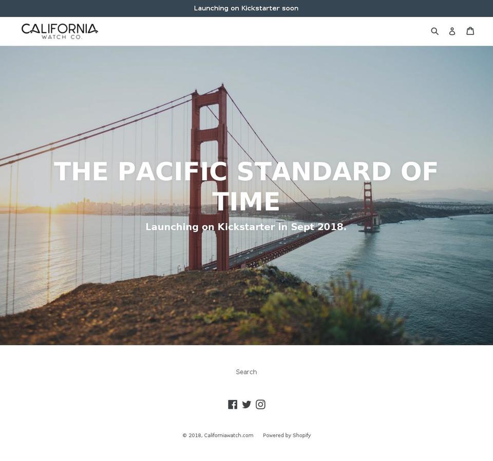 californiawatch.com shopify website screenshot