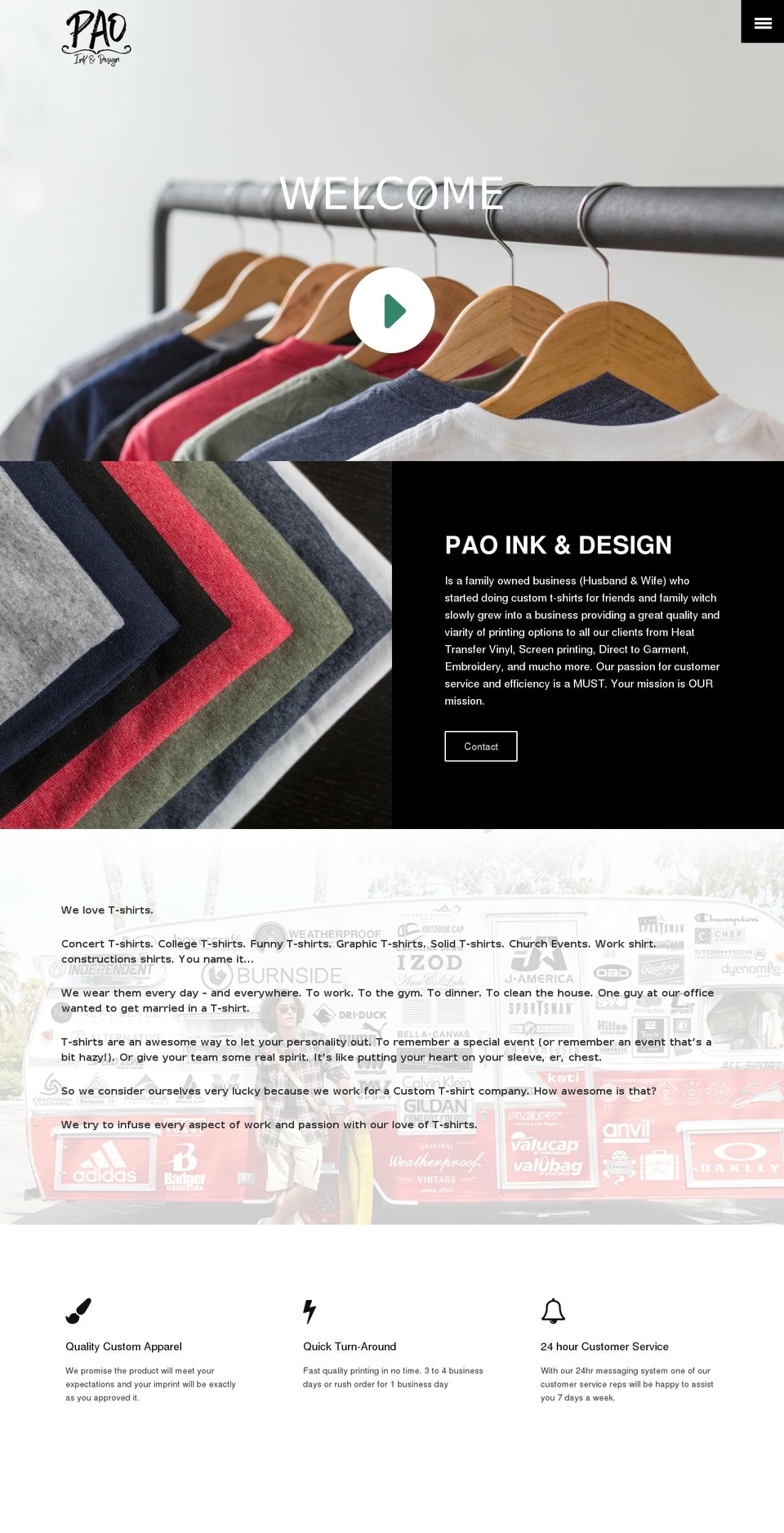 caliimprints.com — Shopify storefront screenshot