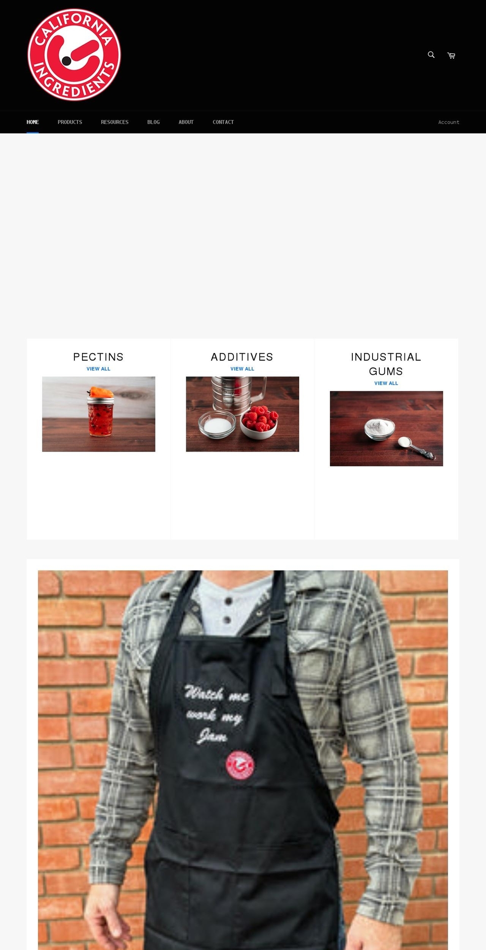 calingredients.com shopify website screenshot