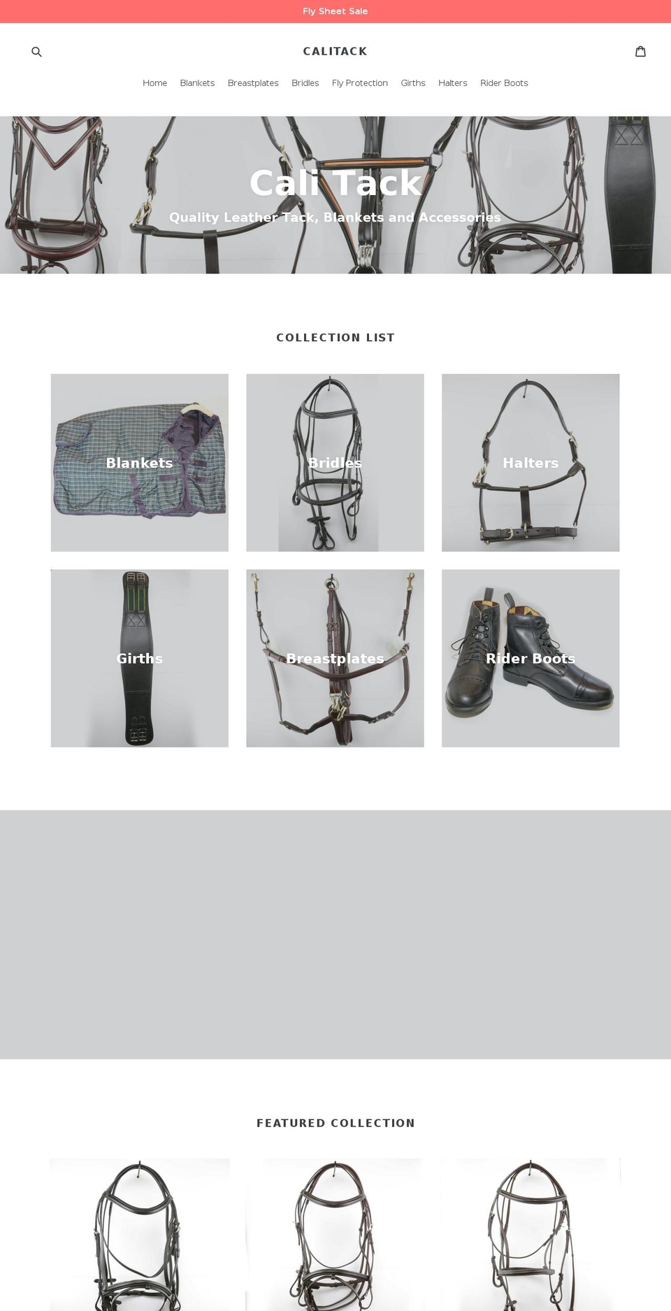 calitack.com — Shopify storefront screenshot