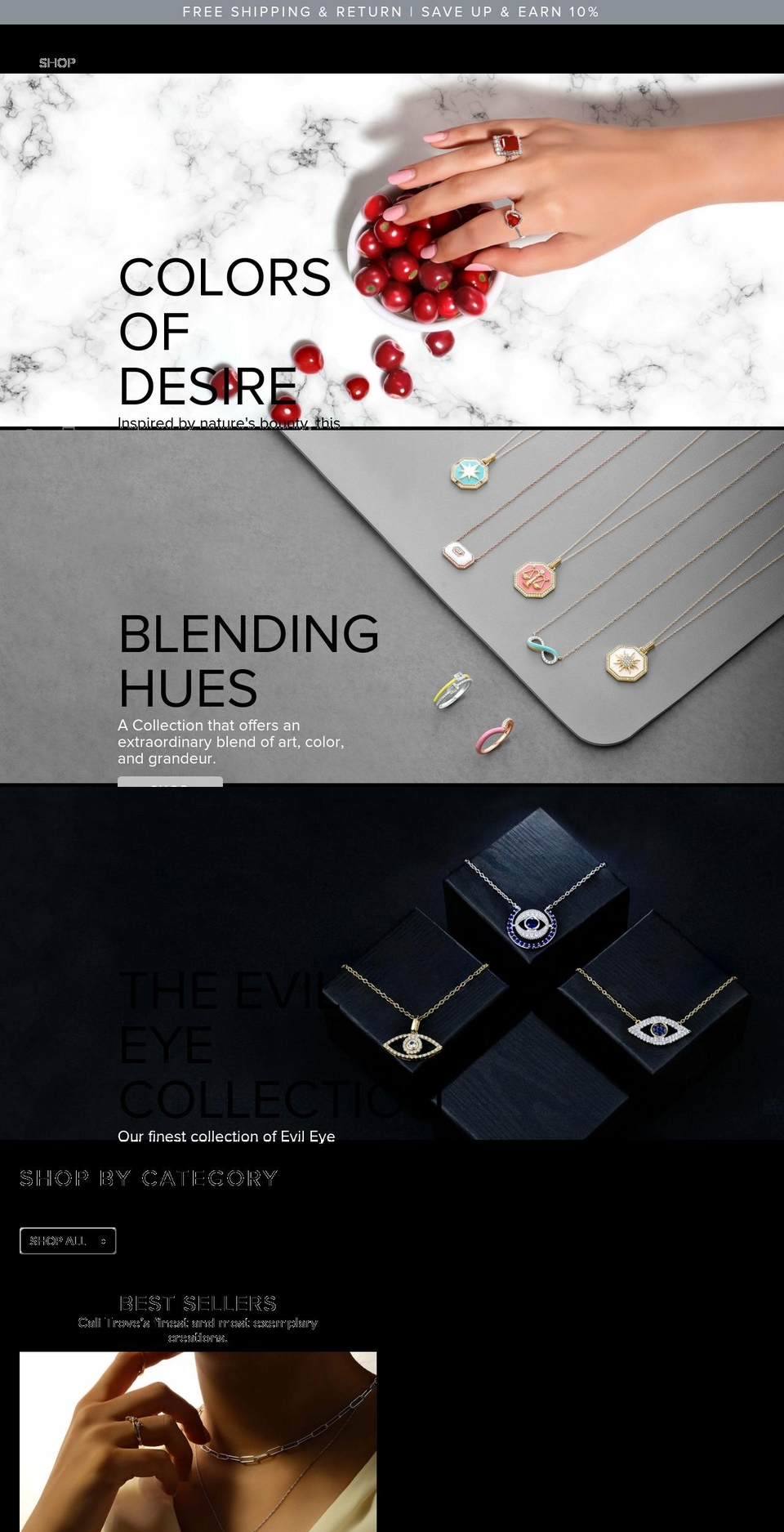calitrove.com shopify website screenshot