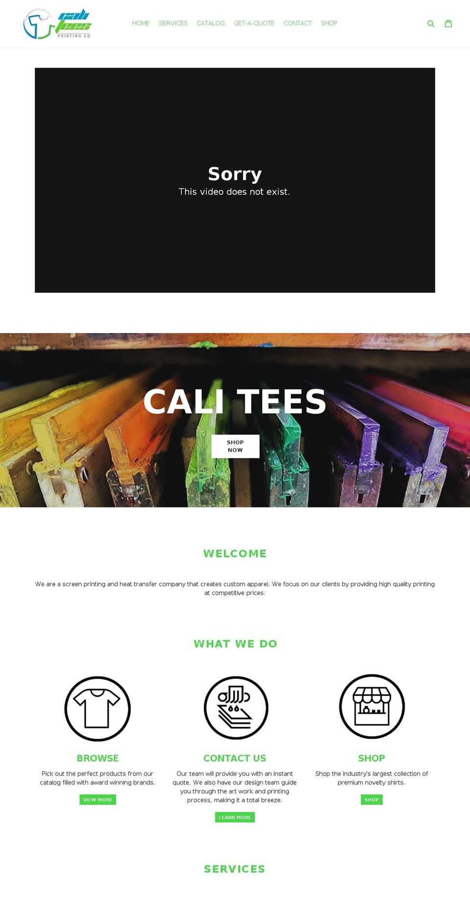 Saffron Shopify theme site example calitshirtco.com