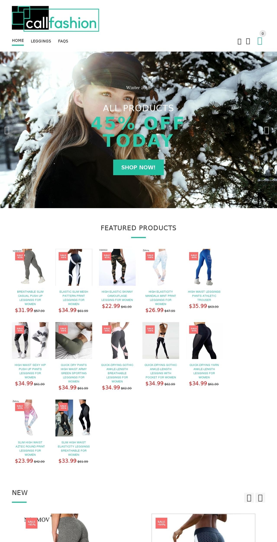 callfashion.com — Shopify storefront screenshot