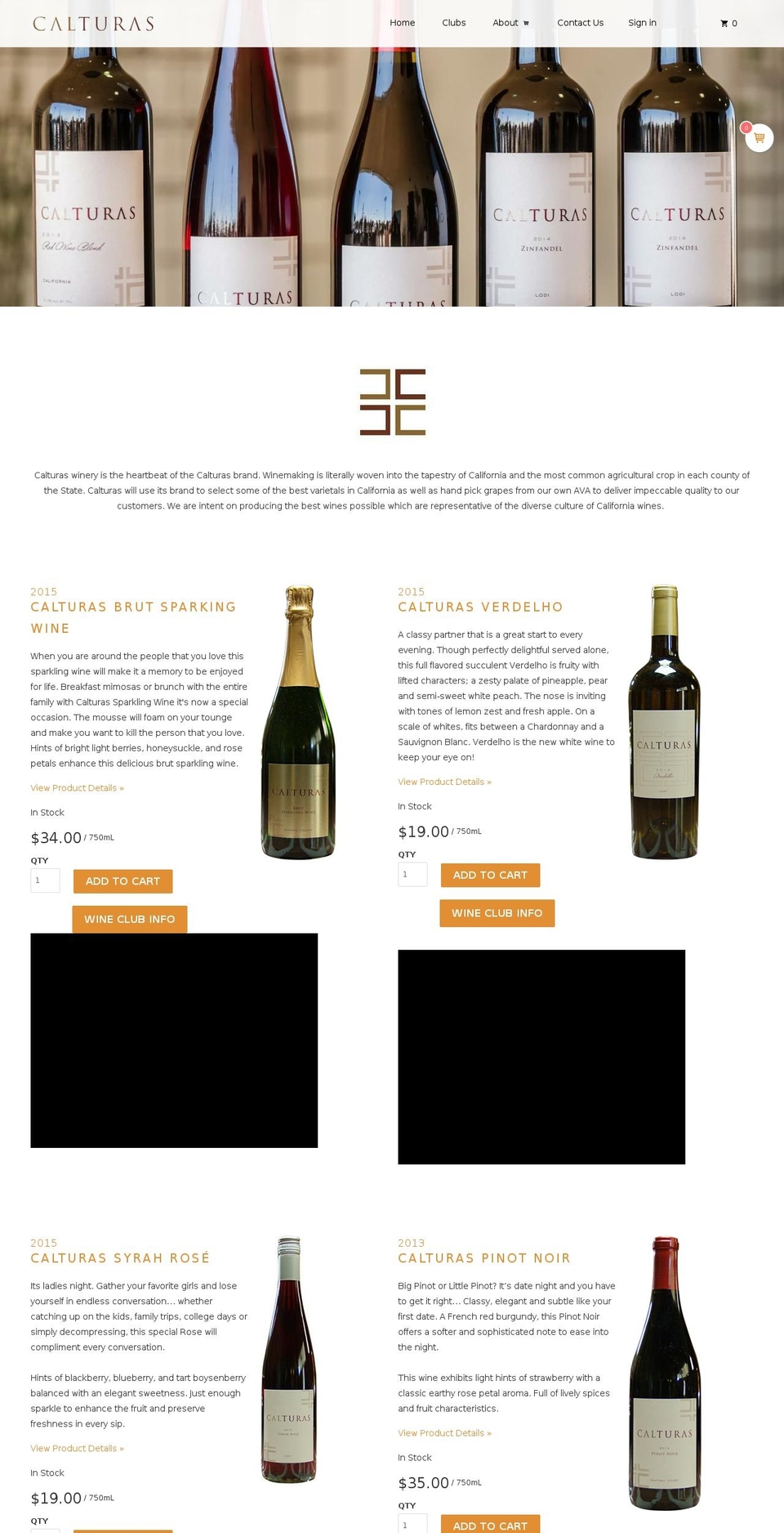 Calturas Shopify theme site example calturasbrewery.com