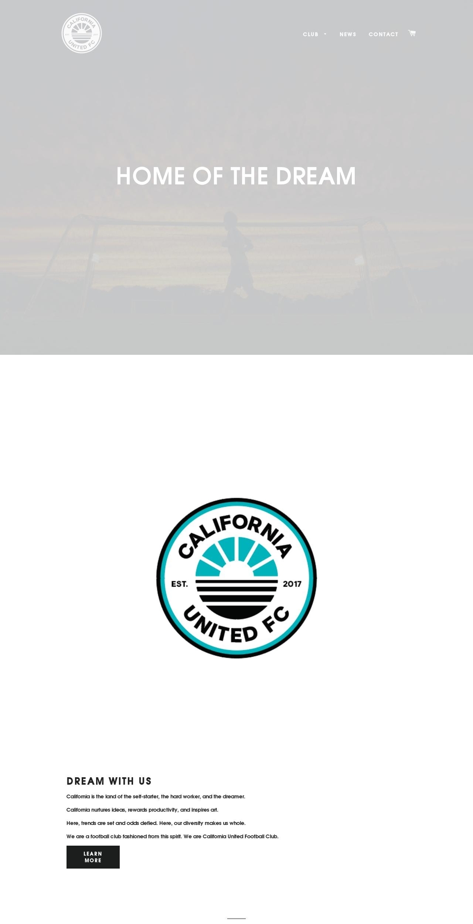 calutdfc.com — Shopify storefront screenshot