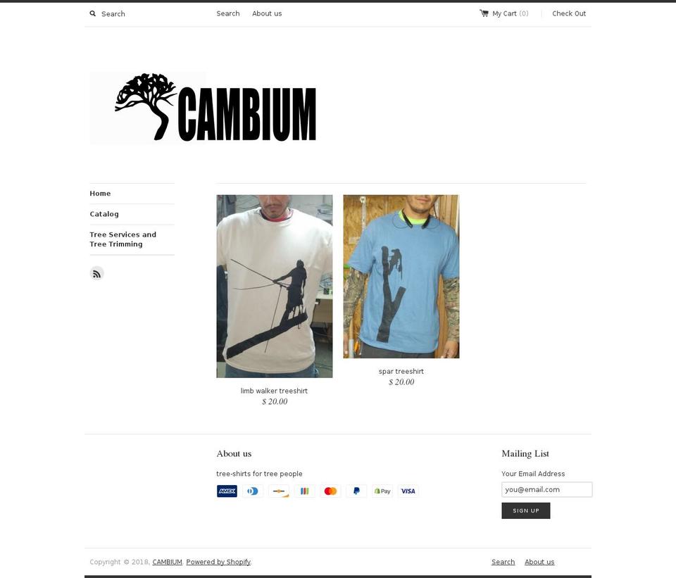 cambium303.com — Shopify storefront screenshot
