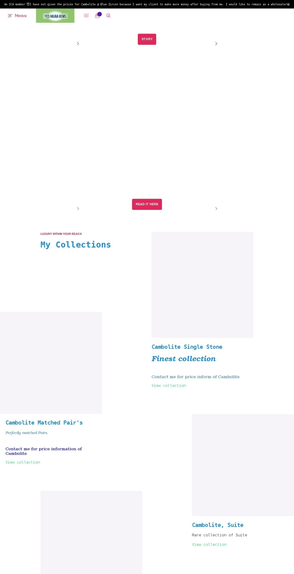 cambolite.com — Shopify storefront screenshot
