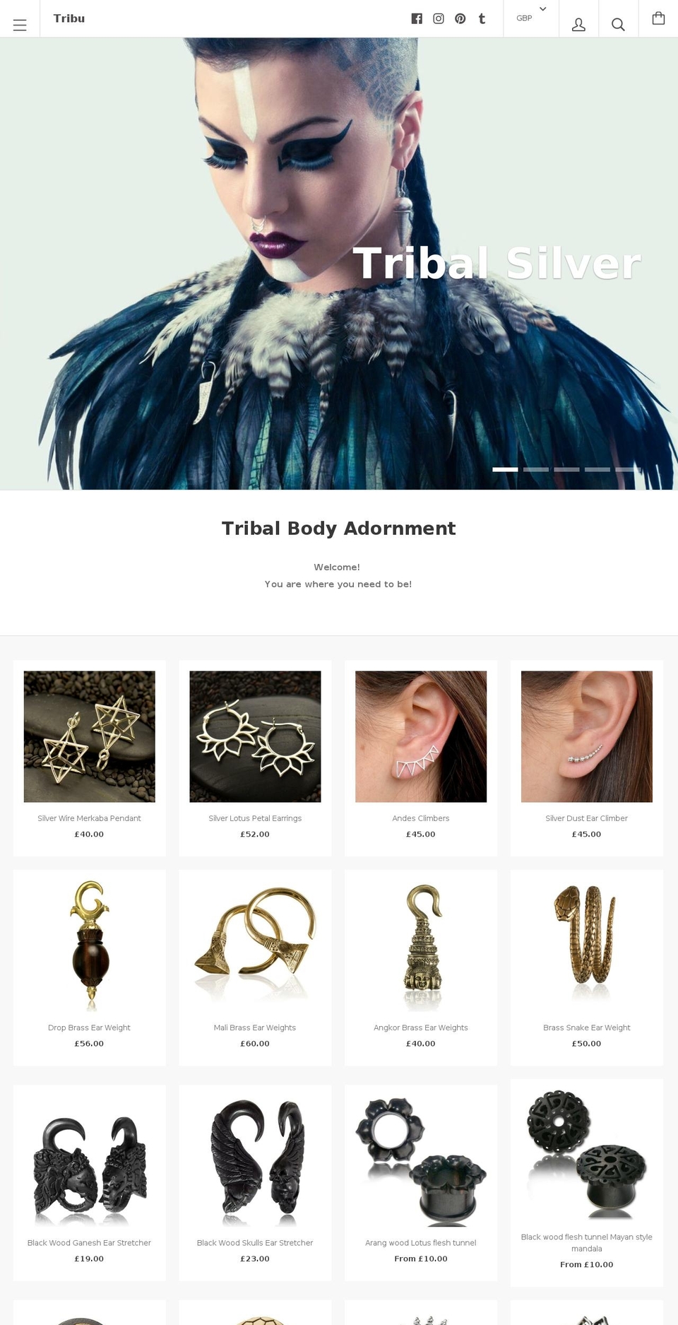 camdenjewellery.com shopify website screenshot