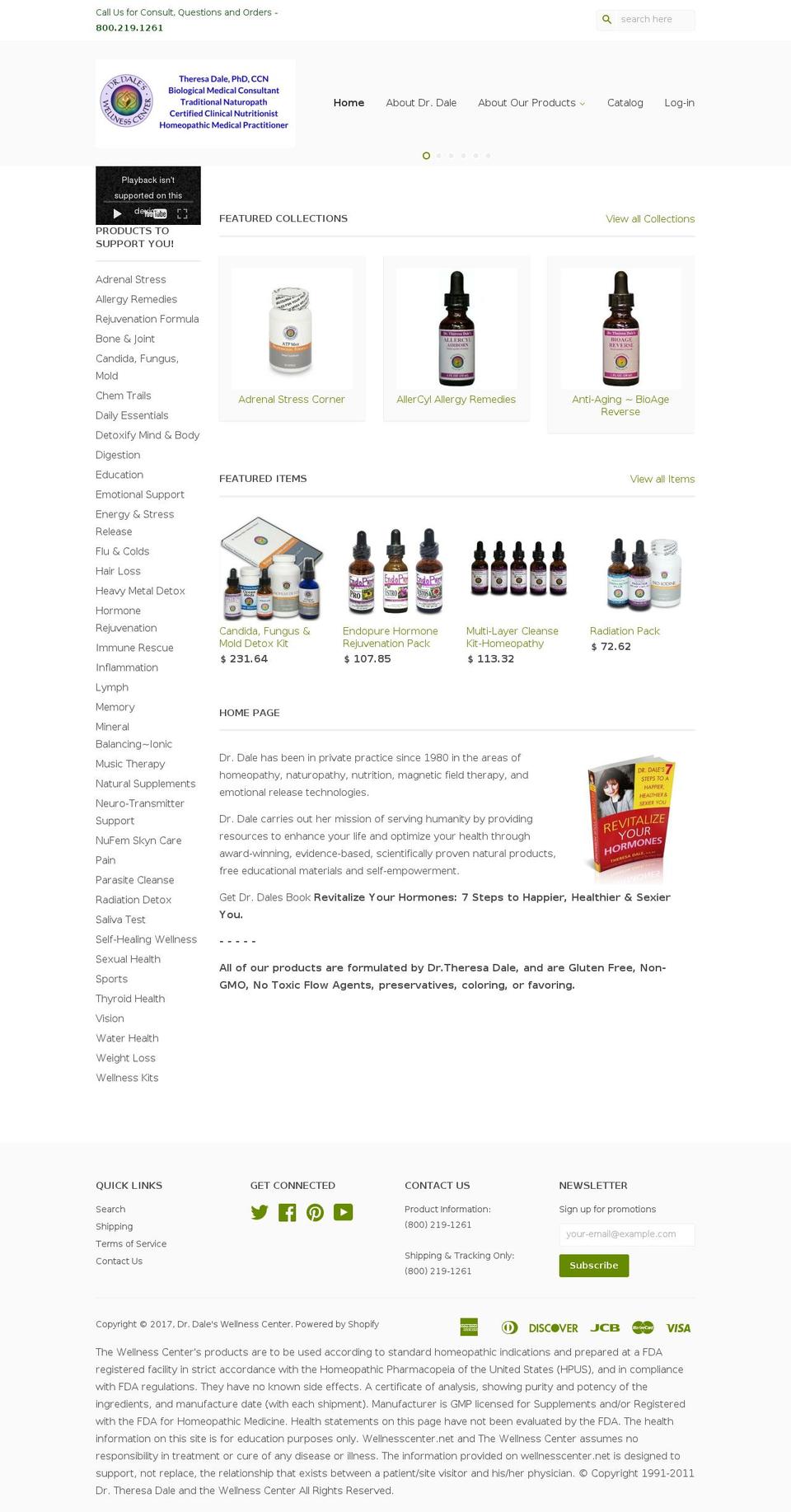 camnaturals.com shopify website screenshot