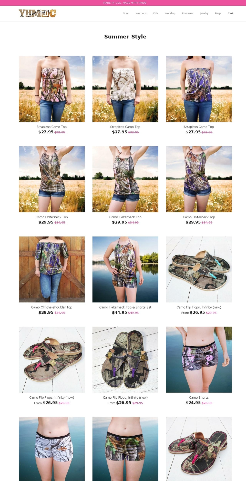 camostyle.com — Shopify storefront screenshot