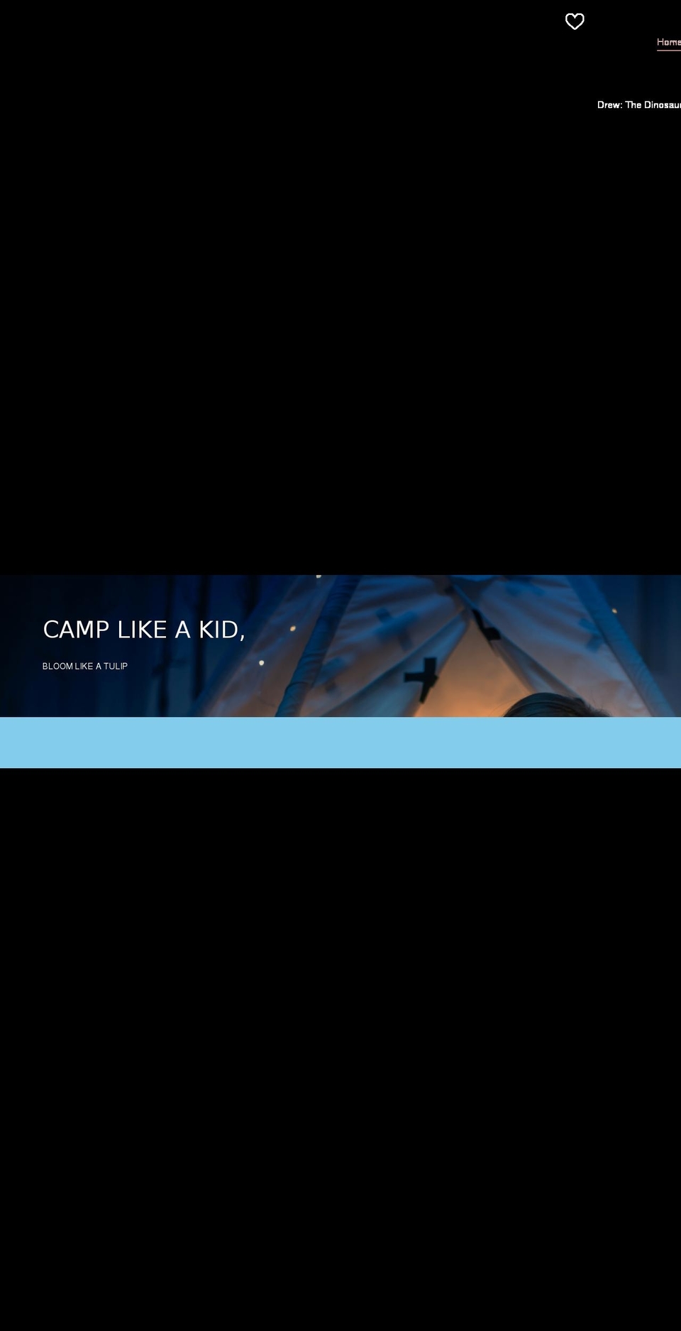 campandbloom.com shopify website screenshot