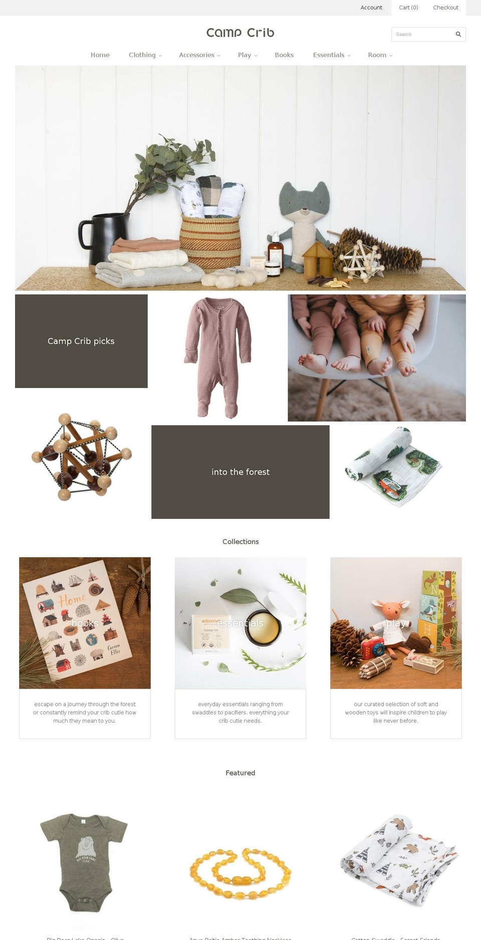 campcrib.com — Shopify storefront screenshot
