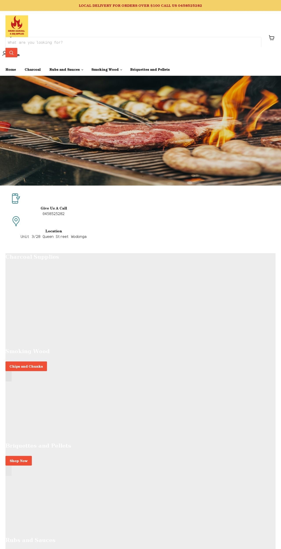 campertrailersalburystore.com shopify website screenshot