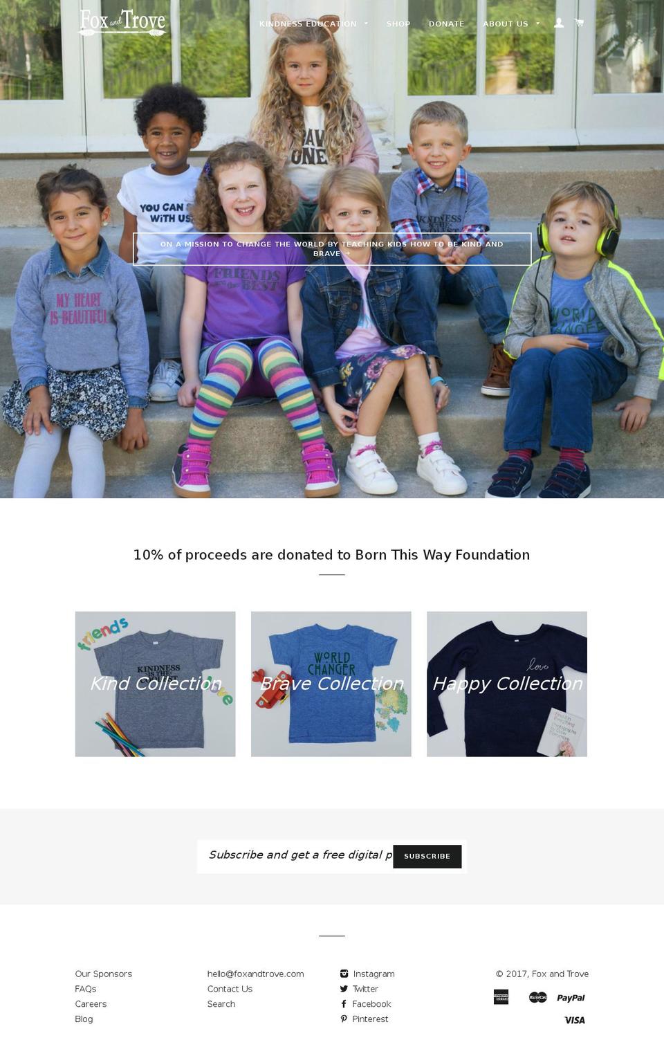 campkind.us shopify website screenshot