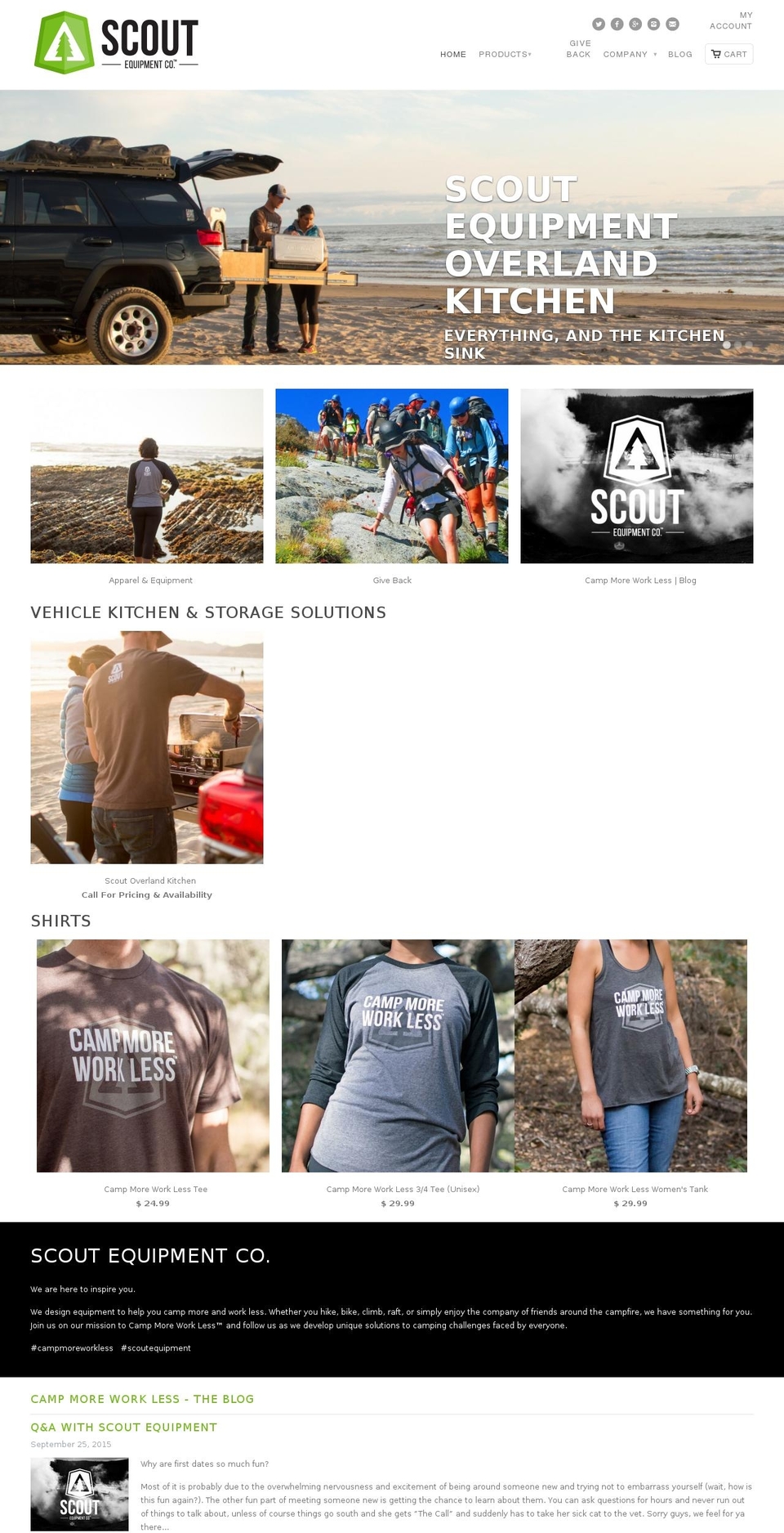 campmoreworkless.com shopify website screenshot